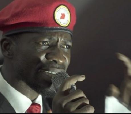 Uganda's opposition presidential candidate, Bobi Wine