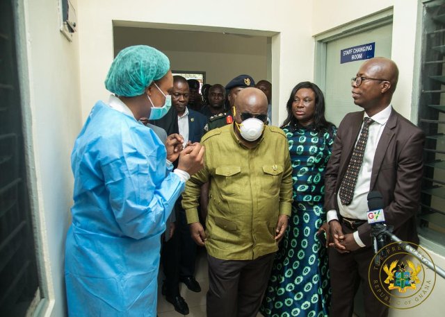 Akufo-Addo satisfied with measures to battle Coronavirus