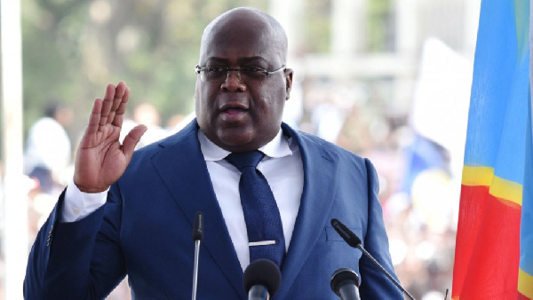 Democratic Republic of the Congo's President Felix Tshisekedi