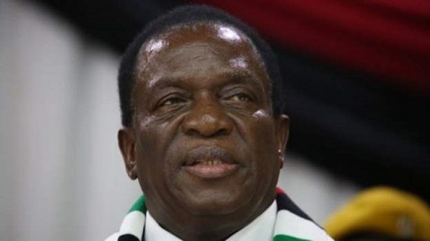 Emmerson Mnangagwa is the President of Zimbabwe