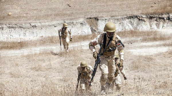 File photo of Burkina Faso soldiers