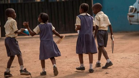 File photo of school children