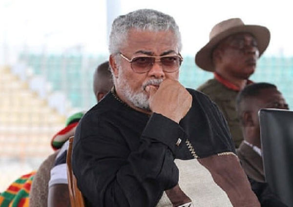 Ghana's former President Jerry John Rawlings