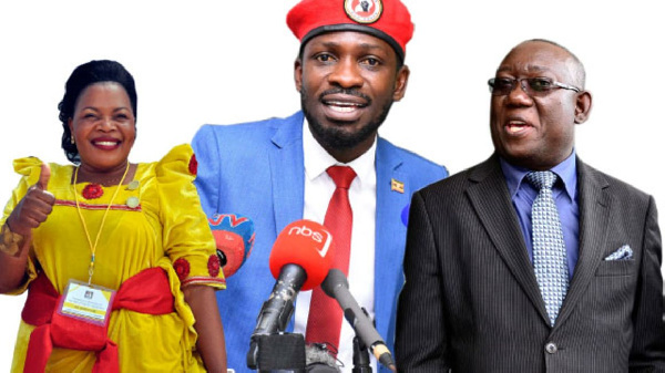 Judith Babirye, Robert Kyagulanyi alias Bobi Wine and Kato Lubwama