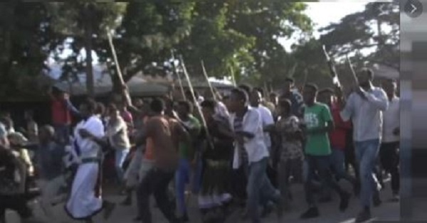 Locals in Alamata celebrated the release of a self-described political prisoner