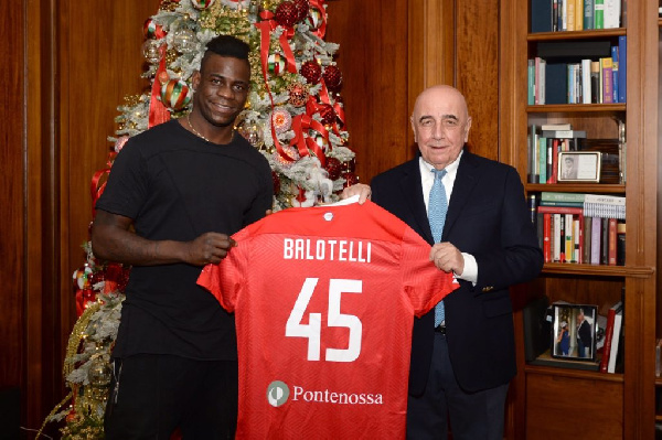 Mario Balotelli has joined Italian Serie B side A.C Monza