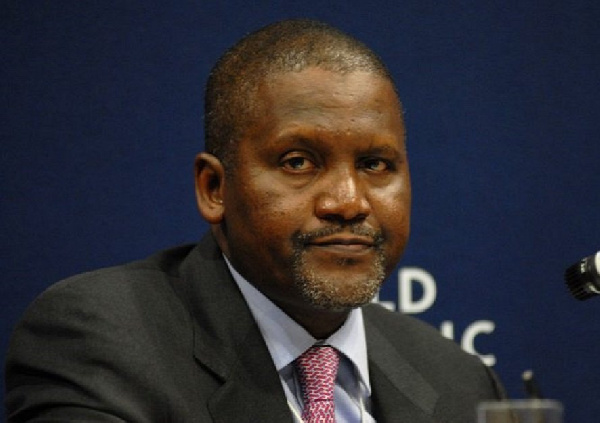 Nigerian billionaire, Aliko Dangote