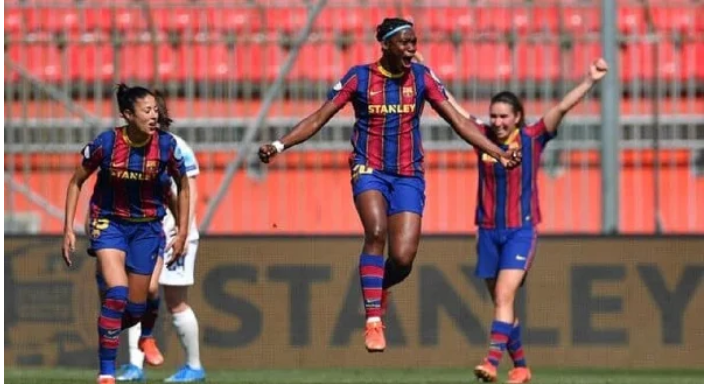 Super Falcons striker, Asisate Oshoala