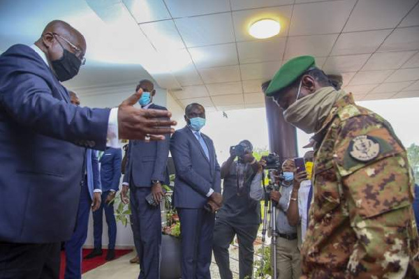President Akufo-Addo hosted regional leaders on Tuesday to help bring civilian rule to Mali