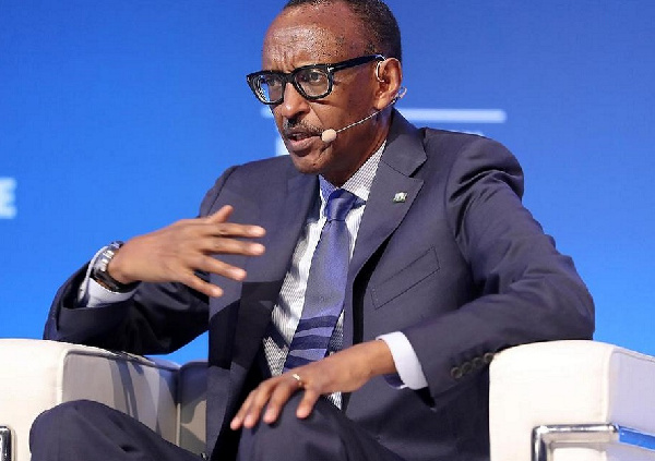 Rwandan president Paul Kagame