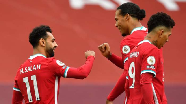 Salah continued his fine run of finding the net at the first opportunity in a tough game