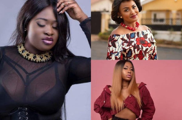 Sista Afia, Freda Rhymz and Nana Ama McBrown