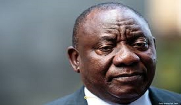 South African president, Cyril Ramaphosa