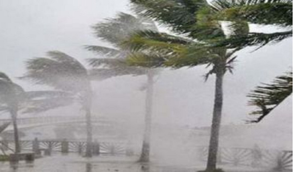 Strong wind at Kenya's coast