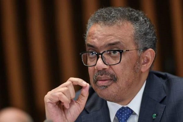 WHO Director-General, Tedros Adhanom Ghebreyesus