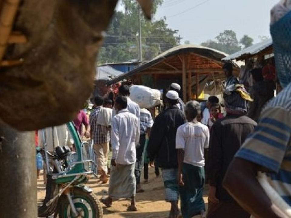 A file photo of refugees