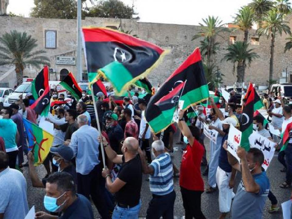 Protests were held at the end of August (Reuters)