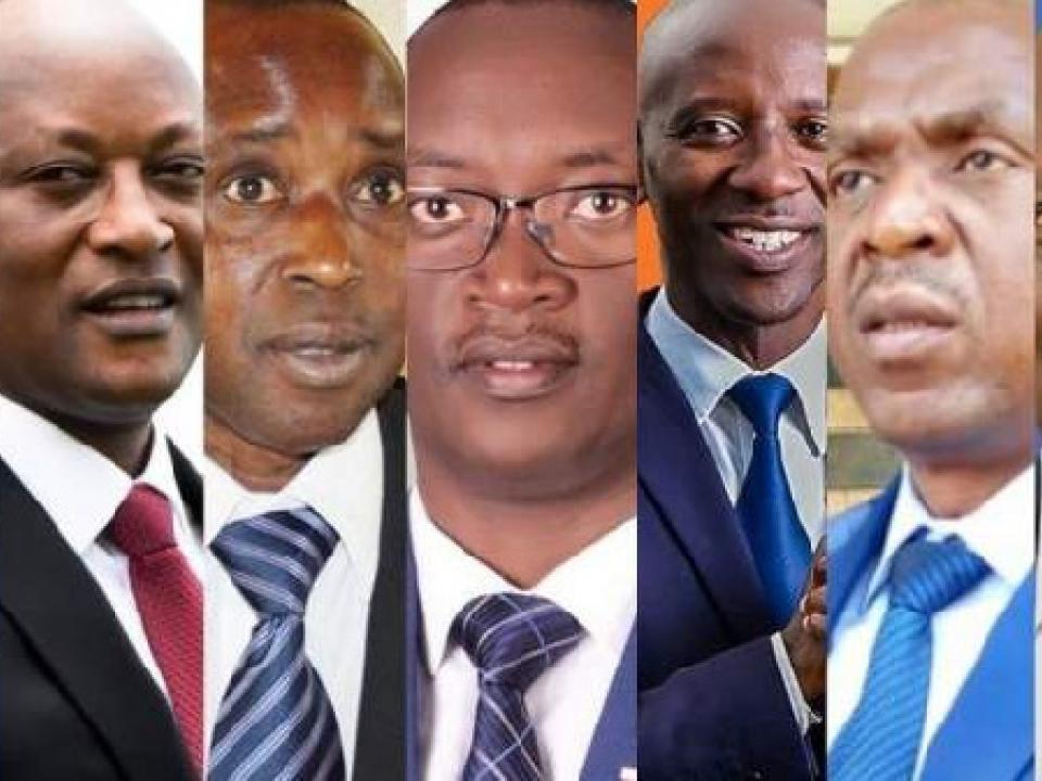 Seven candidates are seeking to replace President Pierre Nkurunzinza