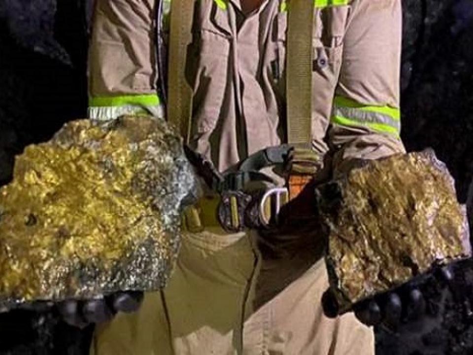South African mine company 'finds rich seam of gold'