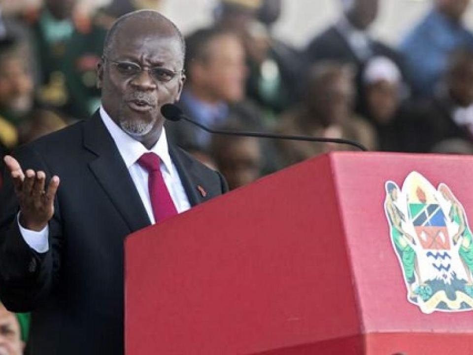 Tanzania’s president John Magufuli