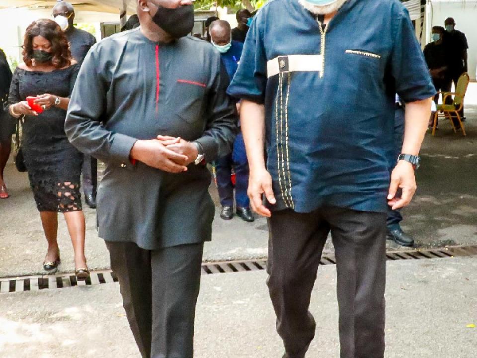 The late Rawlings and Dr Bawumia