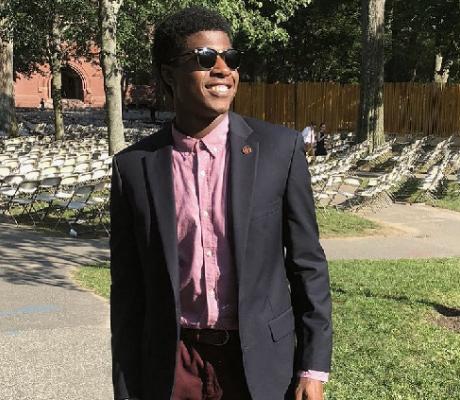 20-year-old Noah Harris is Harvard's first Black, elected student body president