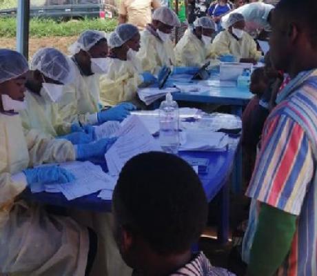 File photo: The Ebola outbreak mostly affected eastern DR Congo