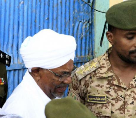 Ousted Sudanese president Omar Al-Bashir. PHOTO | AFP