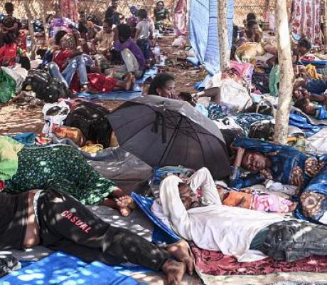 Sudan now hosts about 36000 Ethiopian refugees Copyright © africanews EBRAHIM HAMID/AFP or licensors