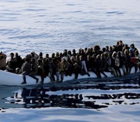 File Photo: It is the second migrant boat the organisation's vessel rescued in less than 24hrs