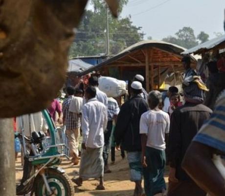 A file photo of refugees