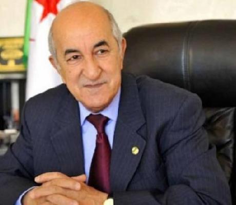 Algeria president Abdelmadjid Tebboune