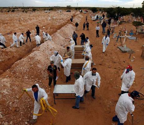 File Photo: At least 16 more mass graves have yet to be unearthed