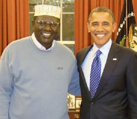 Barack Obama and his brother Malik share the same father but different mothers