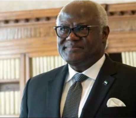 Ernest Bai Koroma was president from 2007 to 2018