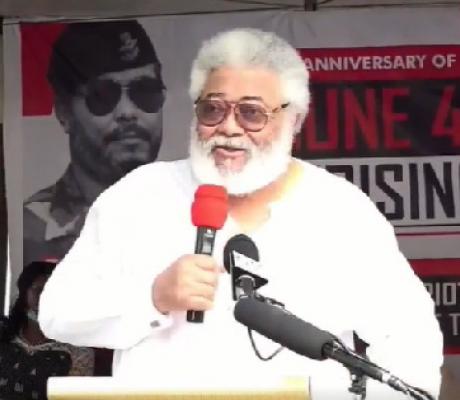 Former President JJ Rawlings