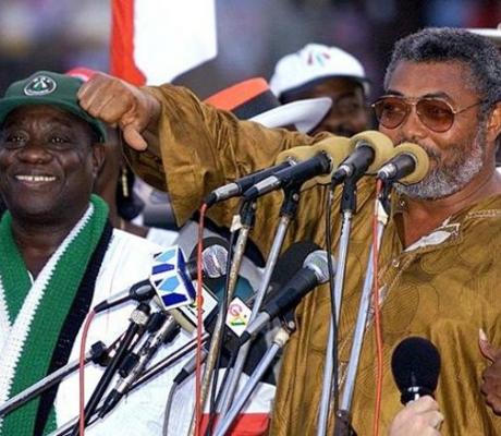 Former President, Jerry John Rawlings