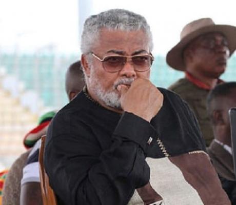 Ghana's former President Jerry John Rawlings