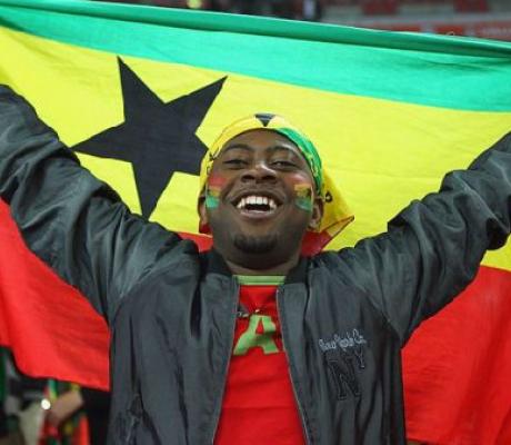 Ghanaians abroad are happy to turn out to support the nation's sports teams when they travel