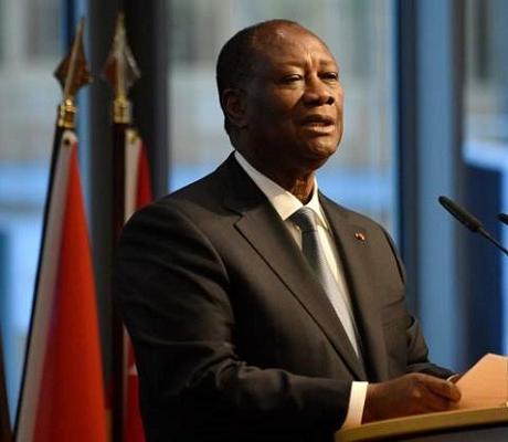 Ivorian President, Alassane Dramane Ouattara