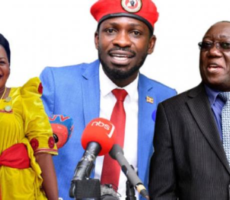 Judith Babirye, Robert Kyagulanyi alias Bobi Wine and Kato Lubwama