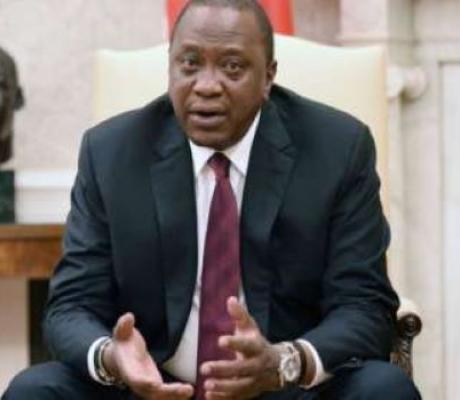 Kenya's President Uhuru Kenyatta