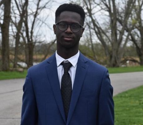 Kyle Ayisi, a Ghanaian-American teenager