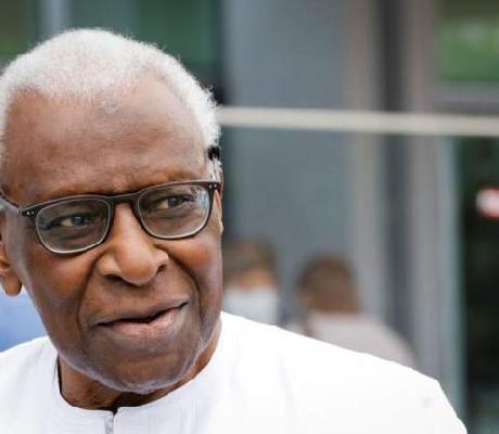 Lamine Diack faced corruption and money-laundering charges linked to the Russian doping scandal