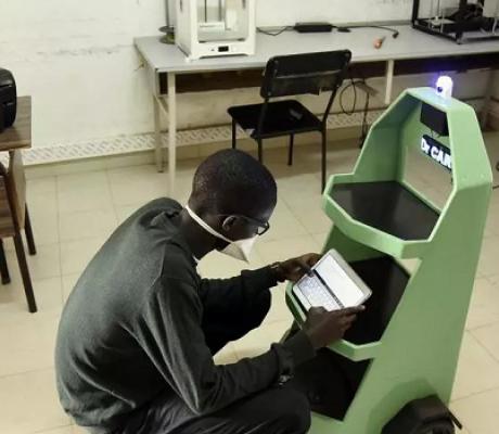 Lamine Mouhamed Kébé, coordinator of the 'Dr. Car' project