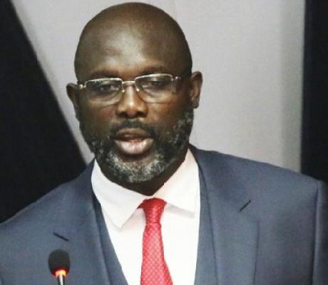 Liberia's President, George Weah