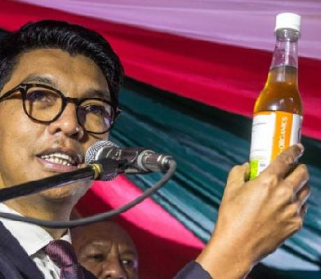 Madagascar's President, Andry Rajoelina