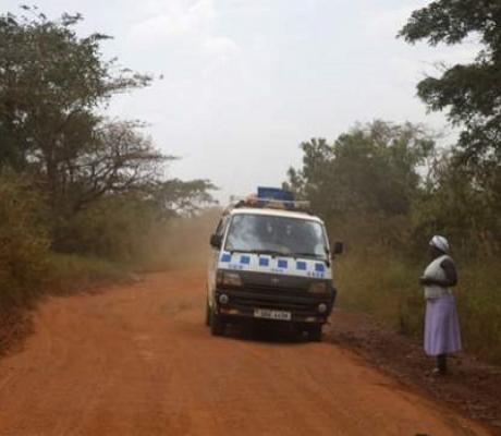 Many Ugandans rely on minibuses, like this one, to get to work