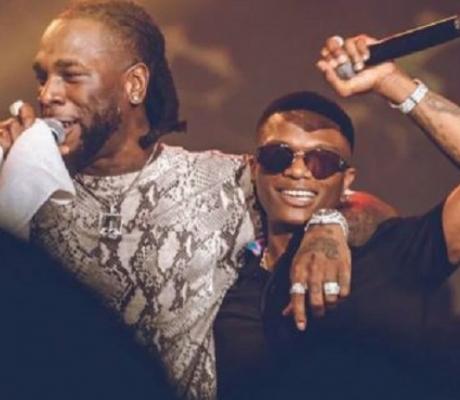 Nigerian artistes Burnaboy and Wizkid