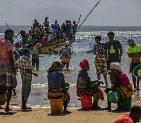 People displaced by the attacks have been fleeing to nearby islands